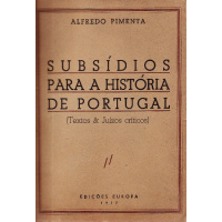 Livros/Acervo/P/PIMENTA SUBSIDIOS